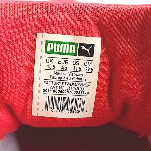 PUMA Clyde Dolphin Porcelain Rose Size 11.5 Sneakers - Picture 9 of 14